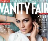 L\'actrice, chanteuse et femme d\'affaires Jennifer Lopez, en couverture du Vanity Fair de septembre 2011.<br />