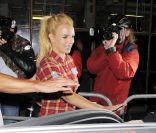 Britney Spears en plein marathon promo à Londres le 15 septembre 2011