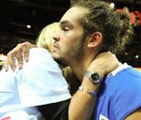 Joakim Noah s\'est incliné avec l\'équipe de France en finale des championnats d\'Europe de basket face aux Espagnols le dimanche 18 septembre 2011