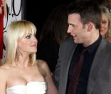 Anna Faris et Chris Evans, complices, à l'avant-première de  (S)ex List  à Los Angeles le 19 septembre 2011   
