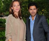 Jamel Debbouze et sa femme Melissa Theuriau à Paris en mai 2011