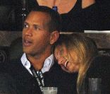 Cameron Diaz et Alex Rodriguez, à Dallas, le 6 février 2011.