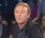 Christophe Hondelatte sur le plateau d'On n'est pas couché, samedi 24 septembre 2011 sur France 2.