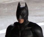Christian Bale en Batman sur le tournage de The Dark Knight Rises à Los Angeles le 25 septembre 2011
