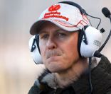 Michael Schumacher, le 2 février 2011 à Valence