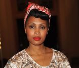 Imany lors du Par Coeur Gala, à l'Hôtel de Ville, à Paris. 26 septembre 2011