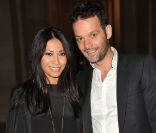 Anggun lors du Par Coeur Gala, à l'Hôtel de Ville, à Paris. Son mari était de la partie pour l'accompagner. 26 septembre 2011