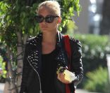 Nicole Richie dans les rues de Los Angeles à la sortie de la salle de sports le 27 septembre 2011