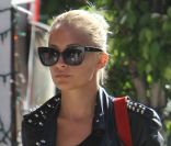 Nicole Richie dans les rues de Los Angeles à la sortie de la salle de sports le 27 septembre 2011