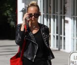 Nicole Richie dans les rues de Los Angeles à la sortie de la salle de sports le 27 septembre 2011