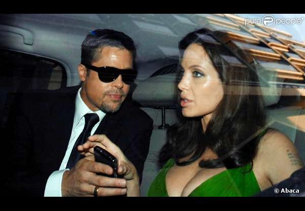 Angelina Jolie et Brad Pitt