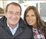Jean-Pierre Pernaut et Nathalie Marquay en avril 2010.