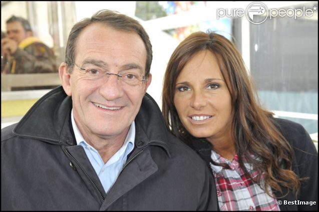 Jean-Pierre Pernaut et Nathalie Marquay en avril 2010.