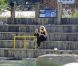 Gwen Stefani se balade au zoo avec ses fils, Kingston et Zuma. Londres, 28 septembre 2011