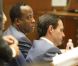 Troisième jour du procès du docteur Conrad Murray, accusé d'homicide involontaire sur Michael Jackson, à Los Angeles le 29 septembre 2011 - ici Conrad Murray 