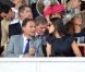  Eric Besson et son épouse Yasmine. 
 L'édition 2011 du Qatar Prix de l'Arc de Triomphe a vu le sacre inattendu de la pouliche allemande Danedream, auteure du nouveau record de l'épreuve. Un scénario explosif auquel célébrités et turfistes ont assisté à Longchamp. 