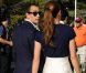 Charlotte Casiraghi et son compagnon Alex Dellal lors de l'édition 2011 du Qatar Prix de l'Arc de Triomphe, qui a vu dimanche 2 octobre le sacre inattendu de la pouliche allemande Danedream, auteure du nouveau record de l'épreuve. Un scénario explosif auquel célébrités et turfistes ont assisté à Longchamp.