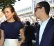 Charlotte Casiraghi et son chéri, Alex Dellal, lors de l'édition 2011 du Prix de l'Arc de Triomphe, dimanche 2 octobre, qui a vu le sacre inattendu de la pouliche allemande Danedream, auteure du nouveau record de l'épreuve. 