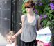 Michelle Monaghan sublime pour aller chercher sa petite Willow à la crèche