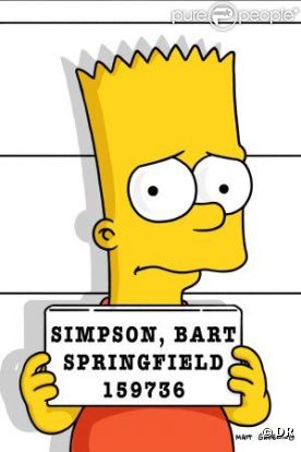 Bart Simpson, le gamin qui n'arrête jamais de faire des bêtises ... pour le moment