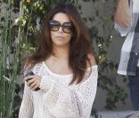 Eva Longoria sort d\'un salon de beauté à Los Angeles le 4 octobre 2011
