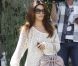 Eva Longoria sort d'un salon de beauté à Los Angeles le 4 octobre 2011