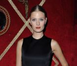 Constance Jablonski lors de la soirée Irreverent organisée par Carine Roitfeld, au Raspoutine à Paris. 4 octobre 2011 