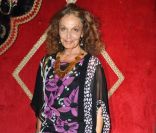 Diane von Furstenberg lors de la soirée Irreverent organisée par Carine Roitfeld chez Raspoutine le 4 octobre 2011 à Paris.