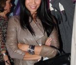Anggun lors de la soirée Morgan sur les Champs-Elysées à Paris le 6 octobre 2011