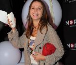 Victoria Abril lors de la soirée Morgan sur les Champs-Elysées à Paris le 6 octobre 2011