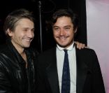 Stanislas Mehrar et Aurélien Wiik lors de la soirée Morgan sur les Champs-Elysées à Paris le 6 octobre 2011