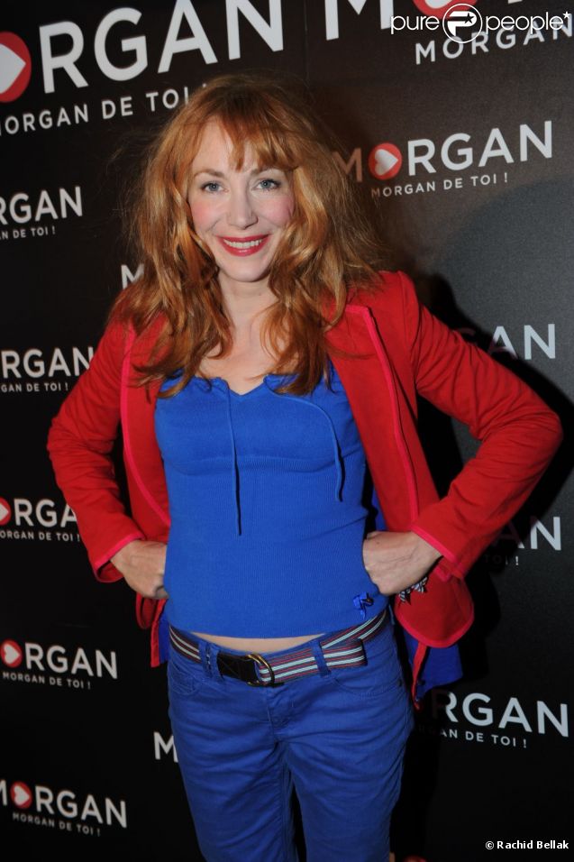 Julie Depardieu lors de la soirée Morgan sur les Champs-Elysées à Paris le 6 octobre 2011