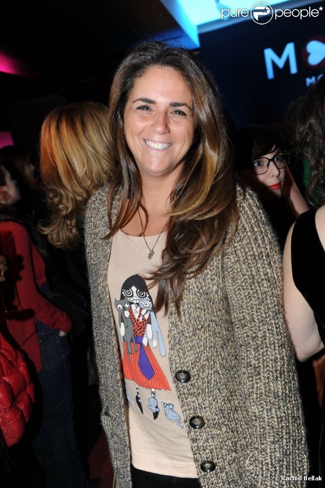 Valérie Benaïm lors de la soirée Morgan sur les Champs-Elysées à Paris le 6 octobre 2011