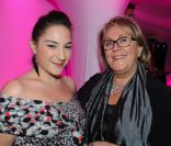 Madame Beaumanoir, Fondatrice et Présidente du Groupe Beaumanoir et Marilou Berry  