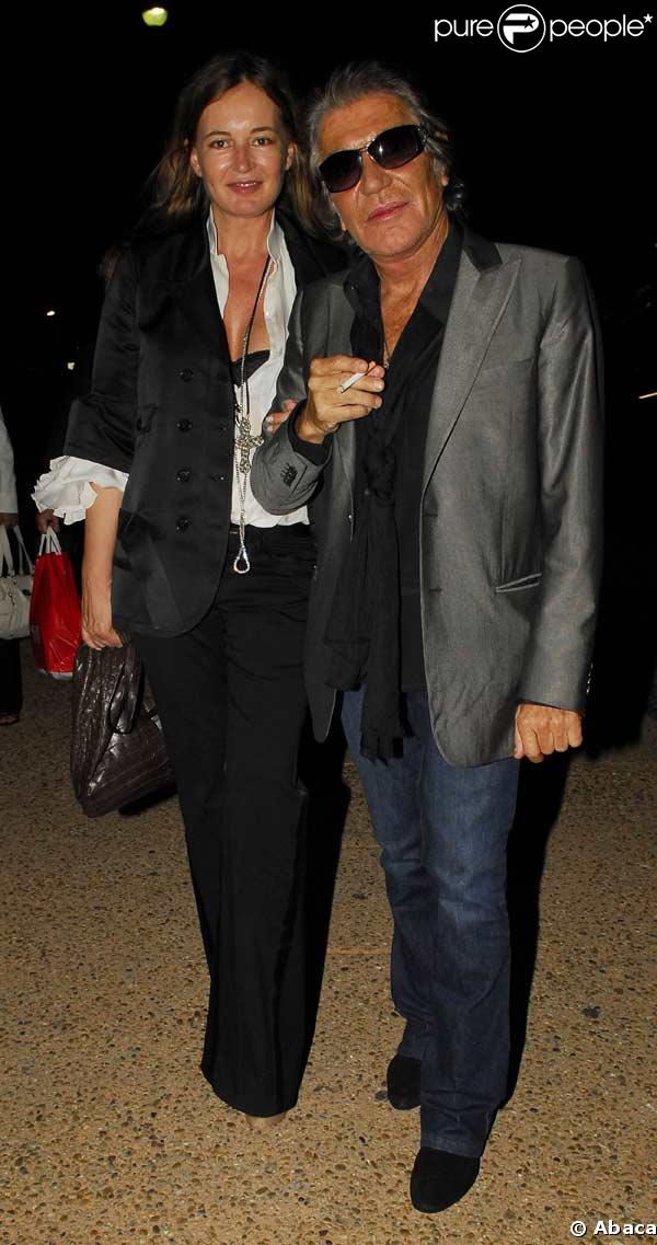 Roberto Cavalli et sa compagne