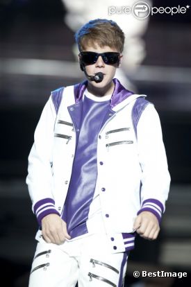 Justin Bieber à Mexico, le 1er octobre 2011.