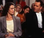 Bruce Willis et Andie MacDowell dans Hudson Hawk 