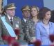 Toute la famille royale espagnole réunie pour la fête nationale espagnole, le 12 octobre 2011, à Madrid.