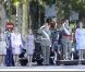 Toute la famille royale espagnole réunie pour la fête nationale espagnole, le 12 octobre 2011, à Madrid.