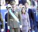 Toute la famille royale espagnole réunie pour la fête nationale espagnole, le 12 octobre 2011, à Madrid.