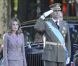 Toute la famille royale espagnole réunie pour la fête nationale espagnole, le 12 octobre 2011, à Madrid. Ce fut un moment solennelle pour la famille. 