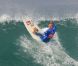 Kelly Slater le 11 octobre 2011 sur la plage de La Gravière à Hossegor