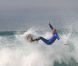 Kelly Slater le 11 octobre 2011 sur la plage de La Gravière à Hossegor