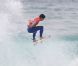 Gabriel Medina le 11 octobre 2011 sur la plage de La Gravière à Hossegor