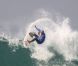 Kelly Slater le 11 octobre 2011 sur la plage de La Gravière à Hossegor
