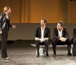 Vanessa Demouy, David Brécourt, Christian Vadim et Philippe Lellouche en 2010.