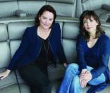 Sophie Marceau et Cendrine Dominguez pour Téva déco