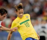 Neymar, le 10 août 2011 à Stuttgart