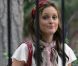 Leighton Meester sur le tournage de Gossip Girl. Blair est fan des accessoires pour cheveux