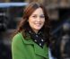 Leighton Meester sur le tournage de Gossip Girl